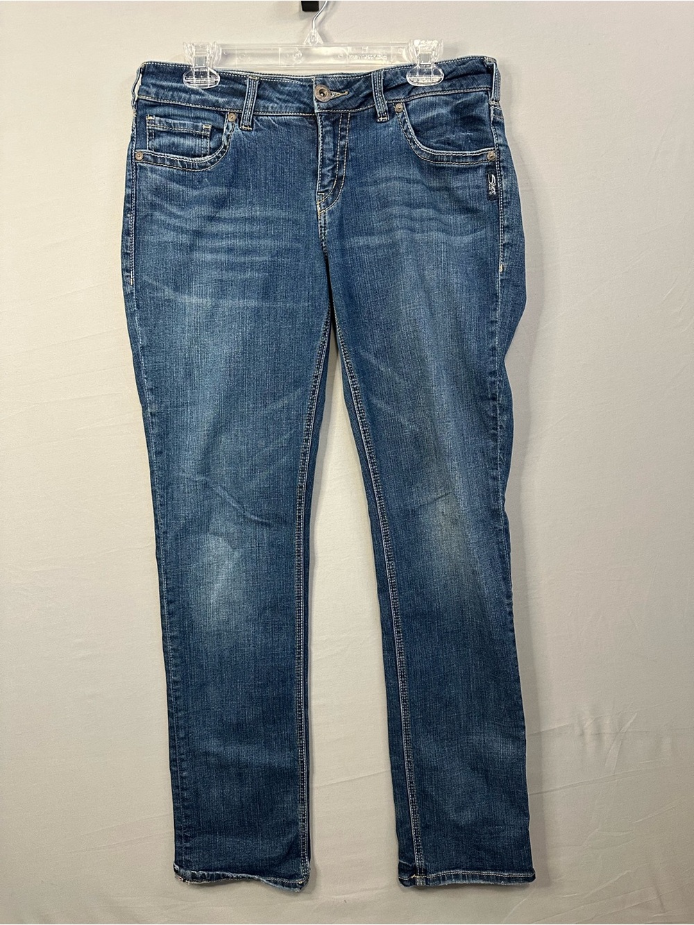 Silver Jeans Women's Suki Straight W30/L32 Jeans